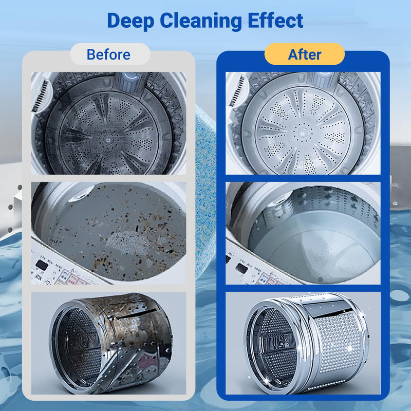 Washing Machine Cleaner, 30-Pack, Powerhouse-Eliminates Stains and Remove Odours, Suitable for All Washing Machine - BeesActive Australia