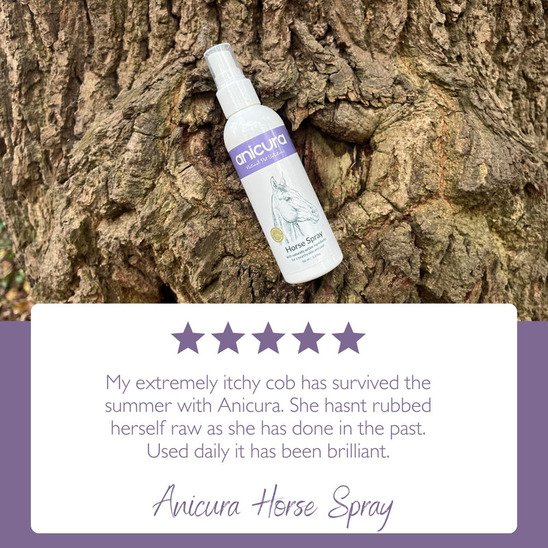 Anicura Horse Relief Spray 100ml – Soothes Itchy, Dry & Sensitive Skin – Instant Comfort for Sweet Itch, Irritation & Skin Conditions – Gentle & Natural Care for All Horses