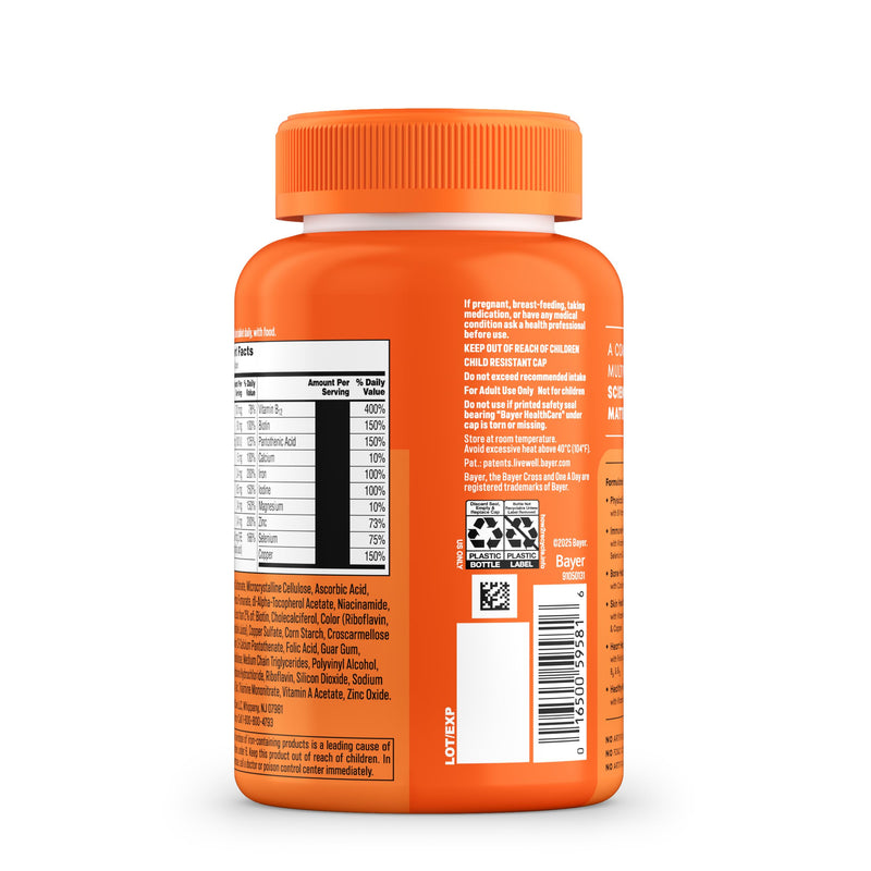 One A Day Multivitamin for Women- Daily Vitamins for Woman with Biotin, Calcium, Folic Acid, Iron & Zinc, Complete Women‚Äôs Vitamins, 200 Ct (Packaging May Vary) Women's 200ct
