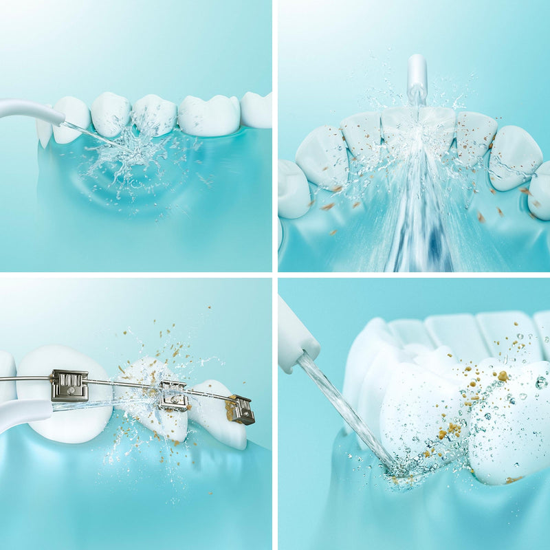 Panasonic Water Flosser for Travel, Cordless Portable Oral Irrigator with Two Water Pressure Settings, Collapsible Water Tank - EW-DJ11-A - BeesActive Australia