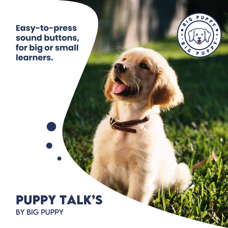 Puppy´s Talk Recordable Dog Buttons - Talking Buttons for Pet Communication - Speaking Button for Dog Training - Teach Your Dog How to Communicate Through Words - Set of 4 - Easy to Use - BeesActive Australia