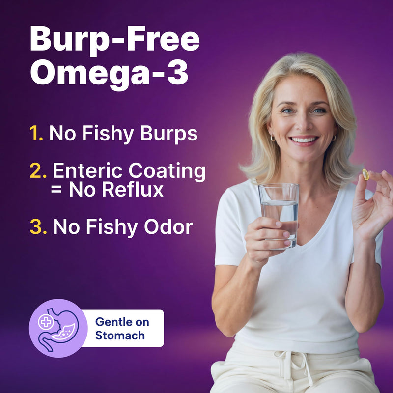 InnovixLabs Triple Strength Omega 3 Fish Oil 900 mg EPA DHA (30 Softgels) | Omega 3 Supplement for Women & Men, Burpless, Brain & Joint Support, Omega-3 Fatty Acid, No Fishy Aftertaste, 30-Day Supply 30 Count (Pack of 1)