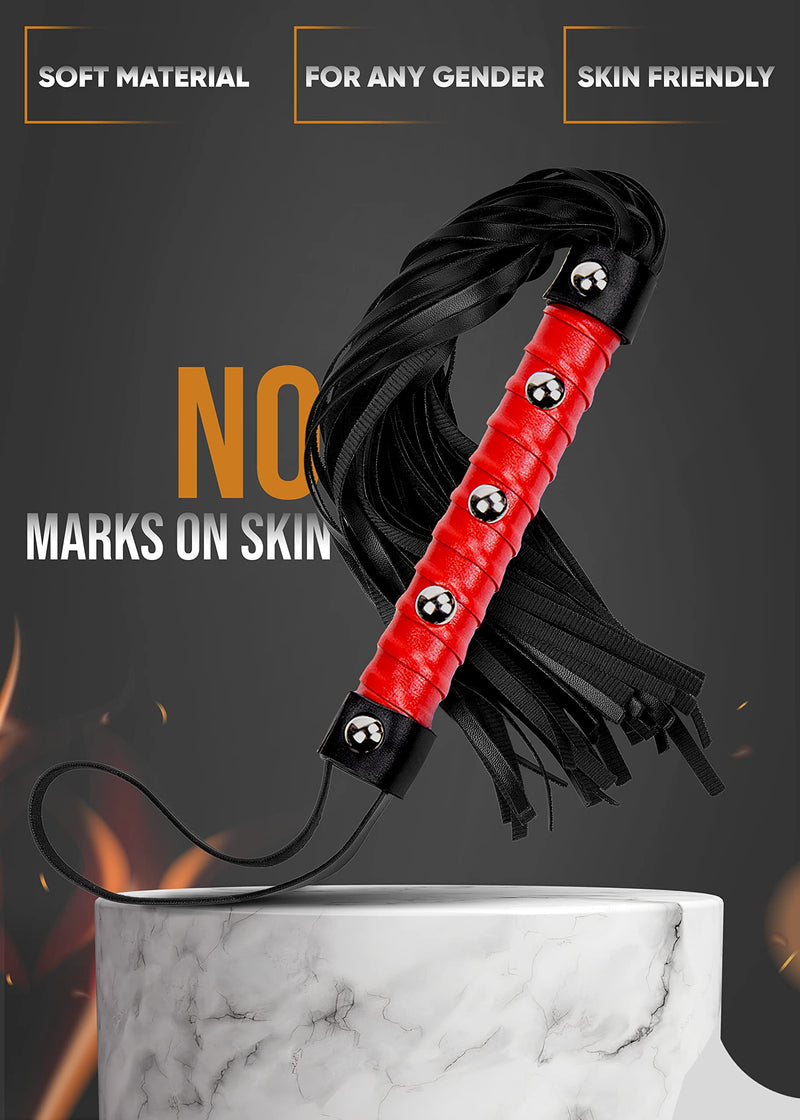 Fetish Sex Toys BDSM Starter Kit Sex Whip for Spanking Adults Sets Feather Tickler for People - BeesActive Australia