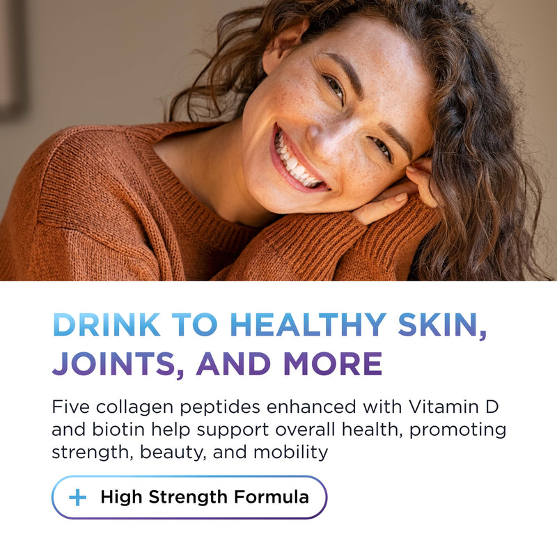 Dr. Emil Multi Collagen, Types I, II, III, V & X with Biotin, 180 Capsules | Hydrolyzed Multi Collagen Supporting Hair, Skin, Nails, and Joints, Non-GMO and Dairy-Free with Biotin and Vitamin D