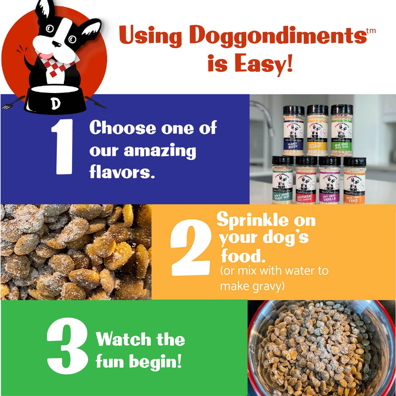 Mom's Sunday Roast Beef Dog Food Topper, Fun People Food Flavors, Made in USA - PawsPlanet Australia