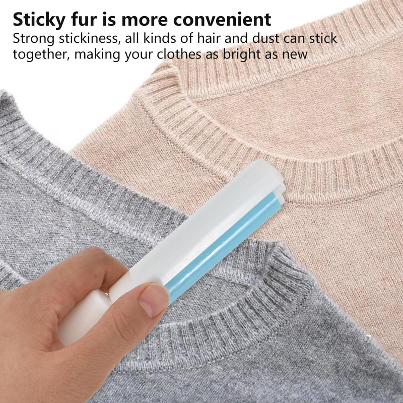 Pack of 4 Lint Roller Reusable Washable Lint Roller Sticky Washable Dust Lint Roller Foldable Sticky Roller Portable Hair Curler with Cover for Clean Furniture, Carpets, Clothes - BeesActive Australia