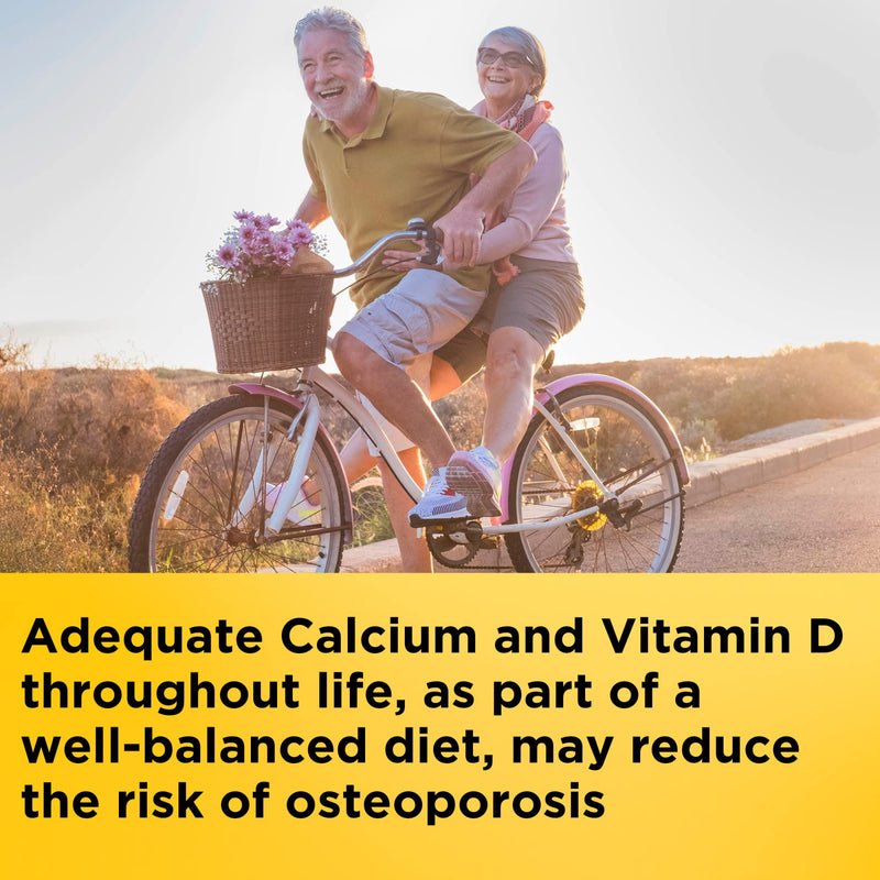 Nature Made Calcium 600 mg with Vitamin D3 for Bone Support, 60 Tablets | Calcium Supplement for Bone Health, Dietary Supplement with Calcium and Vitamin D Unflavored 60 Count (Pack of 1)
