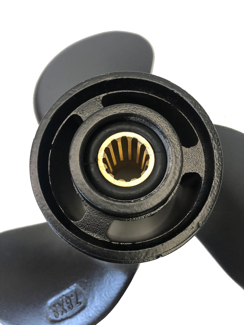 Mercury Propeller 7.8x8 for Outboard 2-Stroke 5HP 12 Tooth/Boat Outboard Propeller 7.8 * 8 for Tohatsu/Nissan Engine 4HP 5HP 6HP