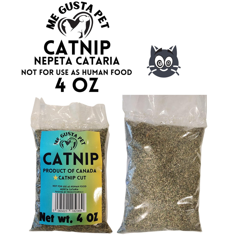 Catnip Cat Nip Blend | Premium Canadian Catnip Bulk Strong Cat Nip for Cats | Cat Nip Treats | All-Natural Cat Nip | Catnip Bag | Catnip Kitty Safe | Catnip Refill for Catnip Toys (4 Ounce) - BeesActive Australia