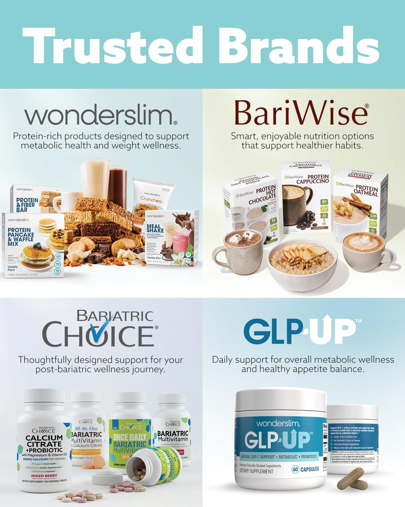 Bariatric Choice Once Daily Bariatric Multivitamin with Iron 45mg, 1 Month | 1-Mo Supply, Once Daily Easy-to-Swallow Capsule for Gastric Bypass & Sleeve Patients – High Potency Vitamins A, D, B12, More 1 Count (Pack of 30)
