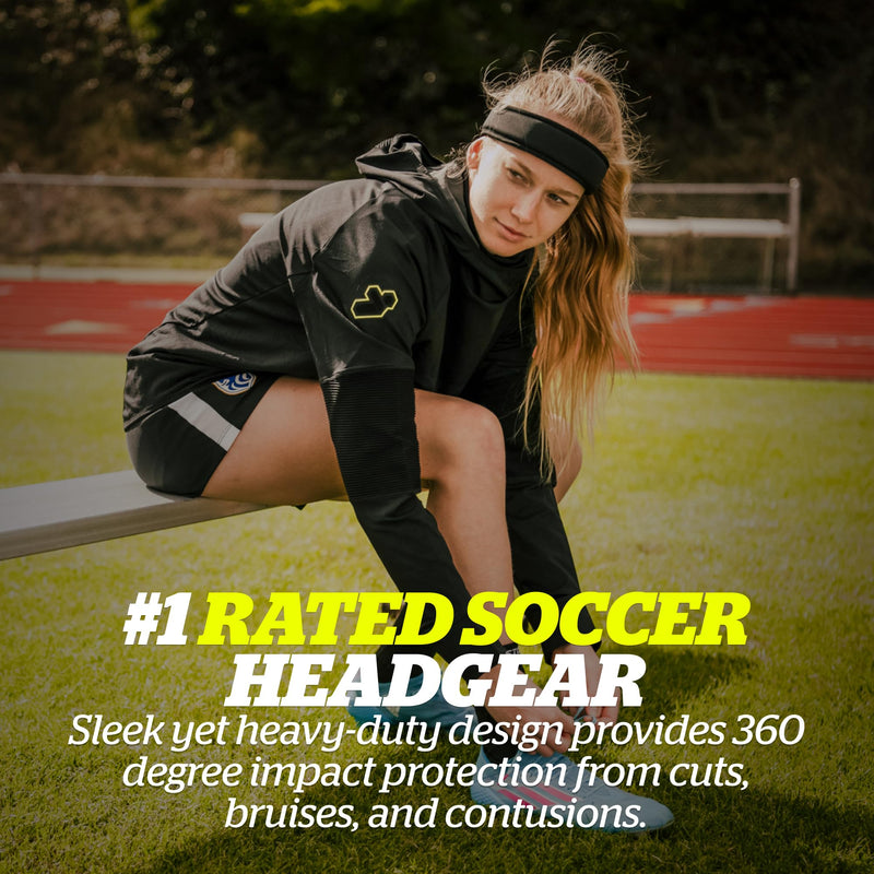 Storelli ExoShield Head Guard, Military-Grade Head Protection, Foam Padding Headband, Official Headgear of US Club Soccer Slim - Size 5