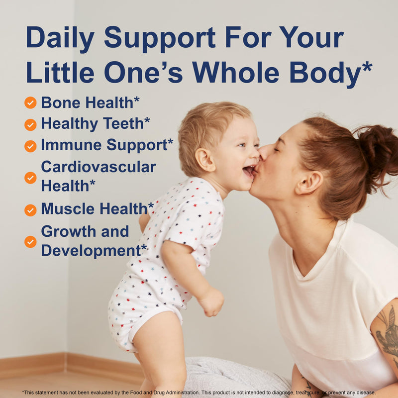 Carlson Baby's Super Daily D3, Baby Vitamin D Drops, Vegetarian, 365 Drops | Unflavored; 400 IU (10 mcg) per Drop; 1-Year Supply; Liquid Vitamin D Drops for Infants and Toddlers 0.35 Fl Oz (Pack of 1)