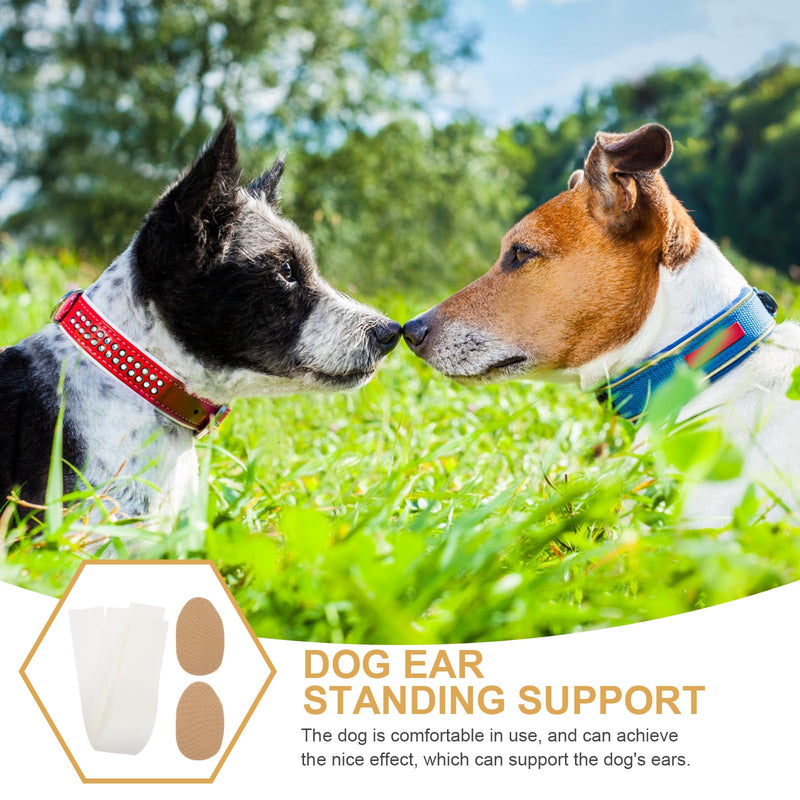 Ipetboom Dog Ear Posting Kit, Dog Ear Stand Sticker Up Support Tool Dog Ear Fixed Correction Vertical Holder for Corgi Small Doberman 1 Pair - PawsPlanet Australia