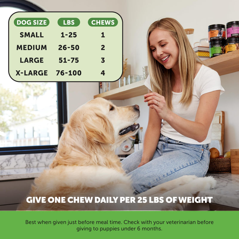 Dog Digestive & Multivitamin Virtual Bundle – Probiotic Chews (Duck, 90 ct) + 10-in-1 Multivitamin Chews (Chicken, 90 ct)
