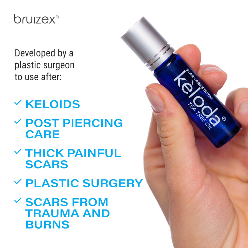 BRUIZEX Scar Cream Bundle with Scar Gel and Scar Oil for Scar Removal, Scar Treatment for Surgical Scars, Keloid Treatment, Acne Scars, Stretch Marks, Burns, C-Section Scars, Improve Skin Appearance - BeesActive Australia