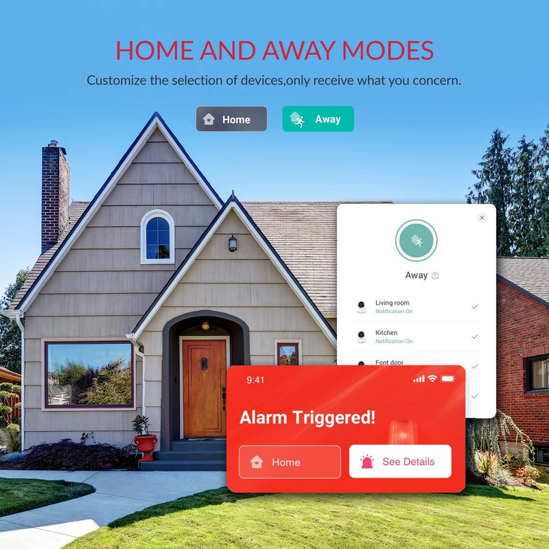YI Pro 2K Home Security Camera, 2.4Ghz Indoor Camera with Person, Vehicle, Animal Smart Detection, Phone App for Baby, Pet, Dog Monitoring, Works with Alexa and Google Assistant 2Packs 2K pro 2pc - BeesActive Australia