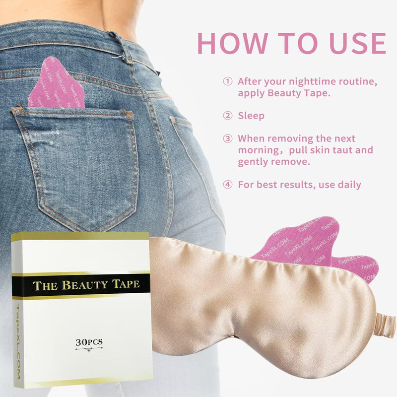 Pink Premium Tapes 30 Pack Soft Gentle On Skin Pain Free Removal Pink - BeesActive Australia