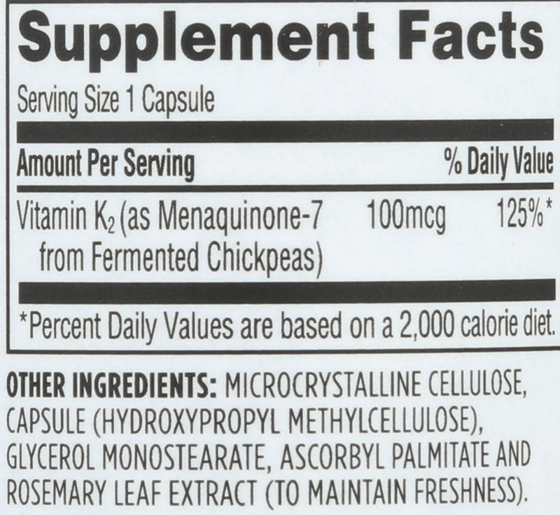 Whole Foods Market, Vitamin K2, 90 Count - BeesActive Australia