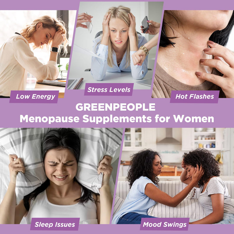 Laicuherb Menopause Gummies for Women – Perimenopause & Menopause Supplement, Hormonal Balance, Mood & Energy Support, Daily Wellness Formula, 60 Gummies