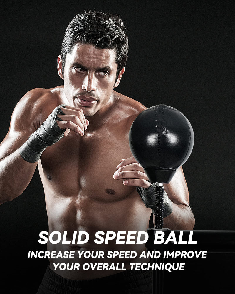 Solid and Thick Speed Ball Reflective Bag - EVA No Pump Needed - Suitable for MMA and Boxing Equipment Replacement - BeesActive Australia