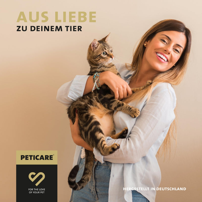 Peticare anti-parasite agent for cat ears | Against ear mites mange fungi | relieves itching & promotes regeneration process | unique PRS® system for long effects - petCat Health 3011 50 ml - BeesActive Australia