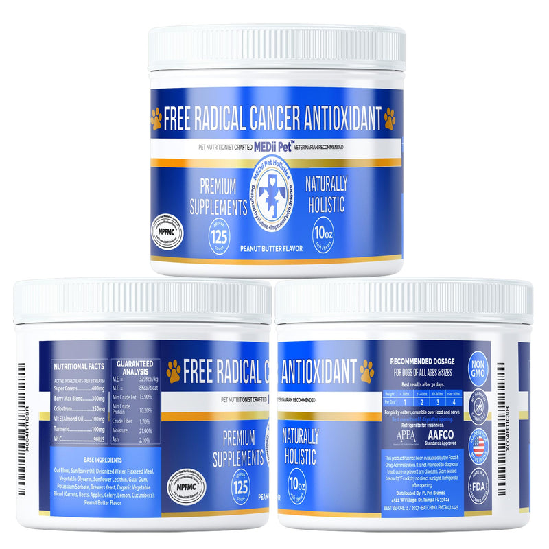Detox Antioxidant for Better Dog Health. Chemical Free Natural and Organic Free Radical Inhibitor that Helps Maintain You Fur Persons Better Health, Pet Nutritionist Developed Prevention
