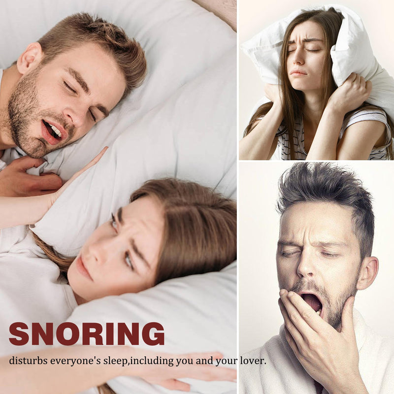 2-Pack Unisex Chin Strap for Snoring | Adjustable, Breathable & Skin-Friendly, Universal Fit Anti-Snore Set for Couples & Sleepers Gray
