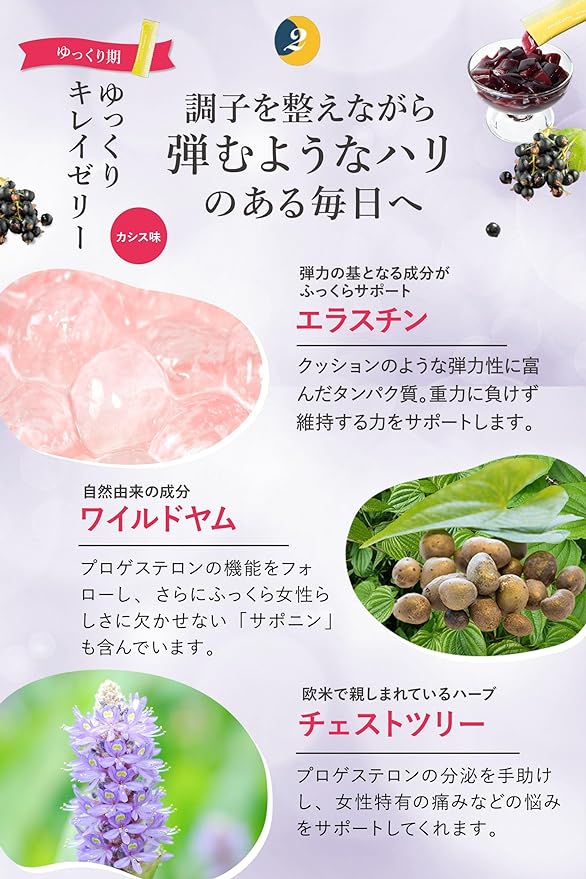 meemo Meemo (Set of 2) Body Care Jelly (Equol + Elastin + Placenta + Ceramide + Shatavari) Pomegranate & Cassis Flavor 30 Days Supply - BeesActive Australia