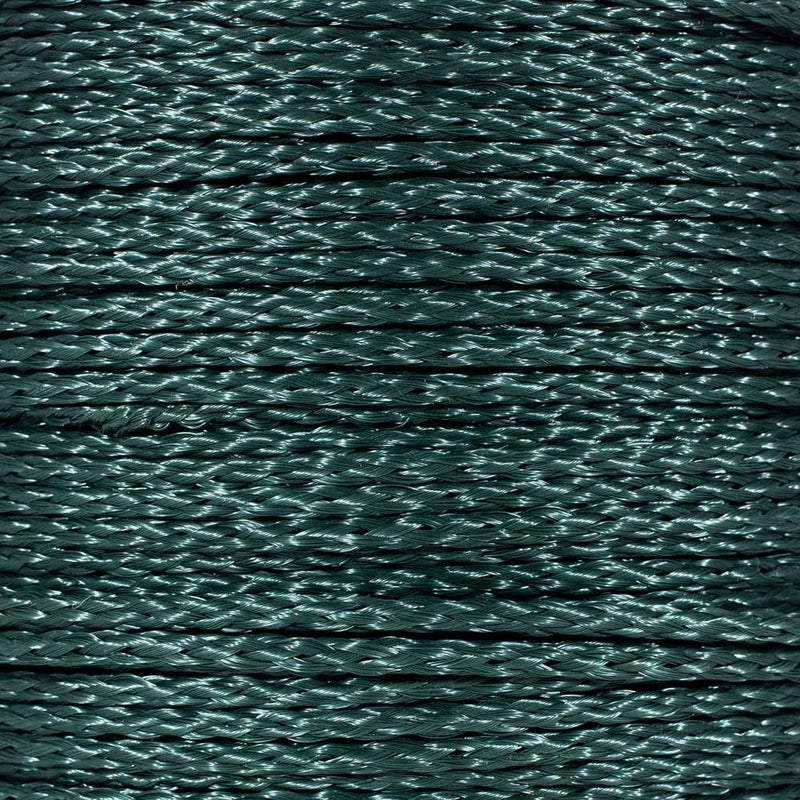 Rope & Cord – Hollow Braid Polypropylene All-Purpose Lightweight Rope – Hunter Green/White| Diameter: 1/4" |500 Feet (Spool) Hunter Green White 1/4" X 500 FT (Spool)