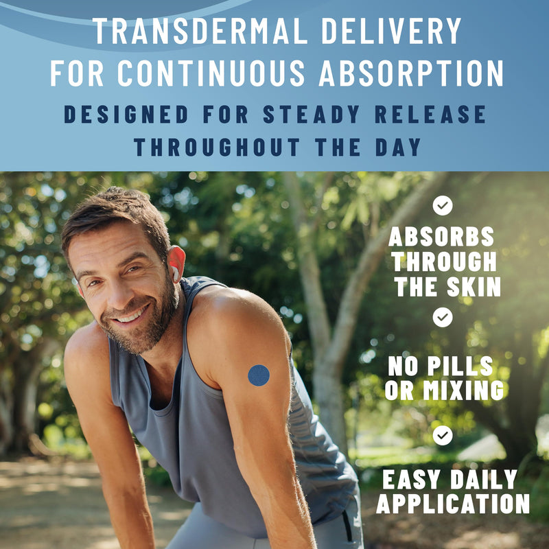 TOLEVITA NAD+ Patches – 36 Circle-Shaped Patches with NMN, Resveratrol, Vitamins B & C, CoQ10, NAC, Acetyl-L-Carnitine, PQQ & Antioxidants - Energy, Wellness & Cellular Health
