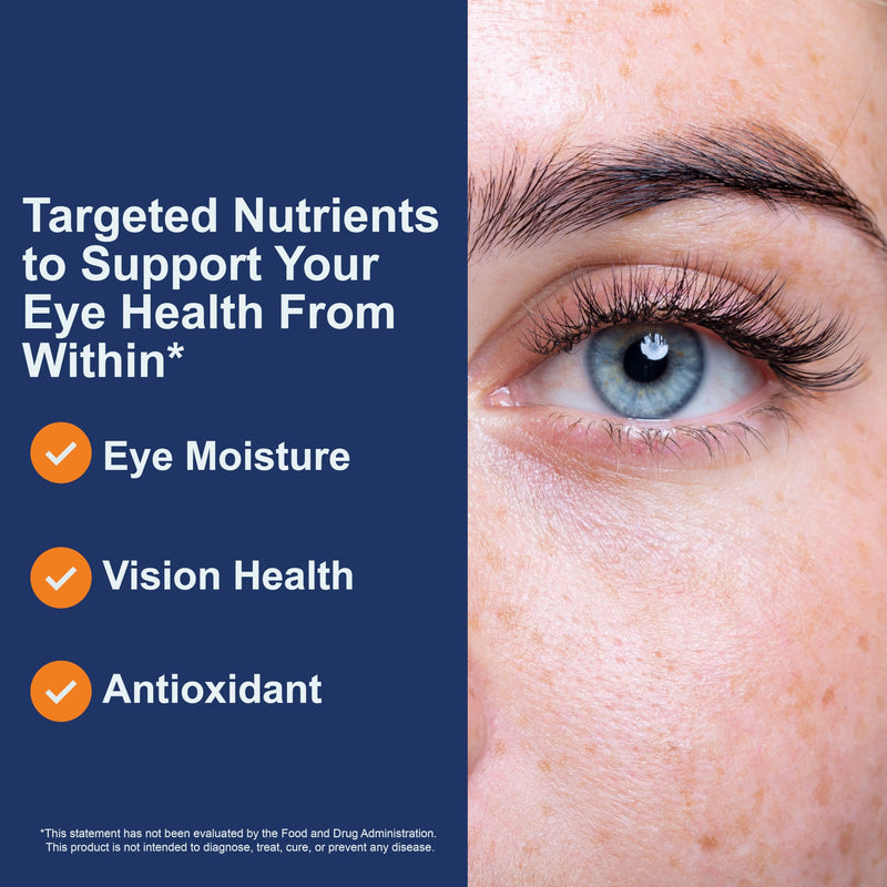 Carlson Moistur-Eyes, Specialty Eye Formula, with Omega-3s, 180 Softgels | Maintains Normal Eye Moisture