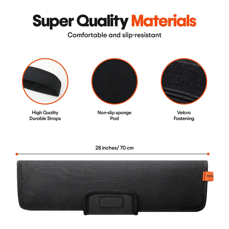 Exercise Hip Thrust Belt – Portable & Adjustable Glute Training Belt for Hip Thrusts, Squats & Glute Activation | Supports Dumbbells & Kettlebells for Gym & Home Workouts - BeesActive Australia