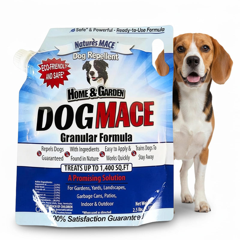Dog Mace Repellent - 6lbs Granules + 40oz Spray