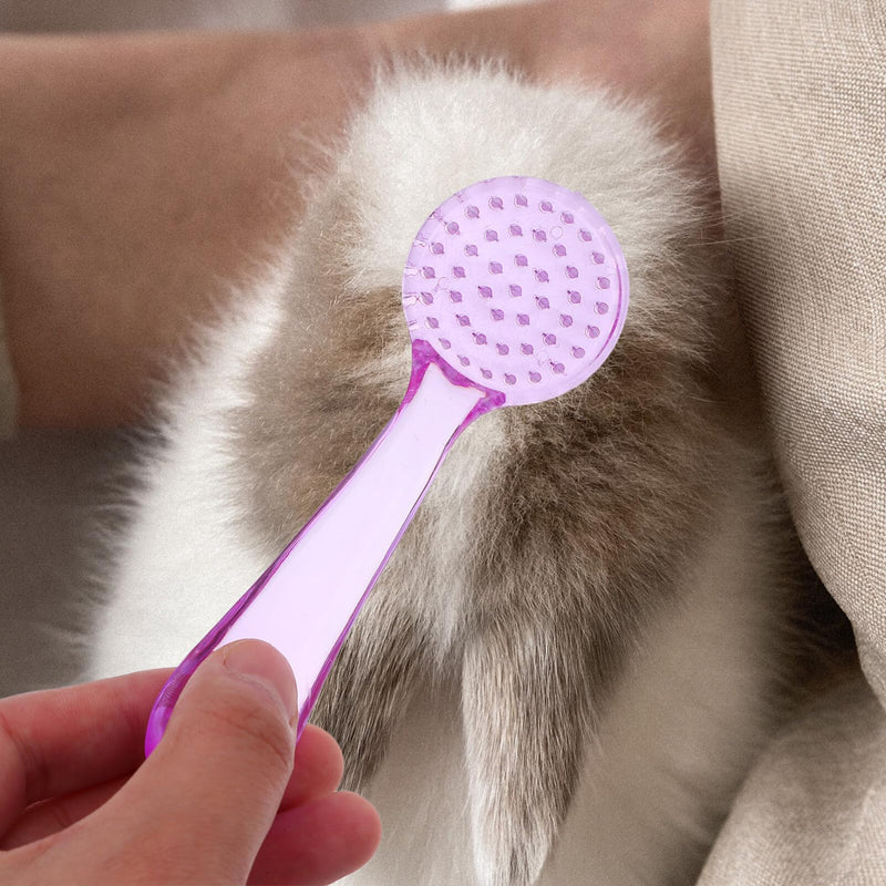 4pcs Pet Hair Comb Hamster Hair Grooming Cleaning Pet Animal Bathing for Guinea Pig Chinchilla Ferret (Random Color) Cleaning Tool - BeesActive Australia