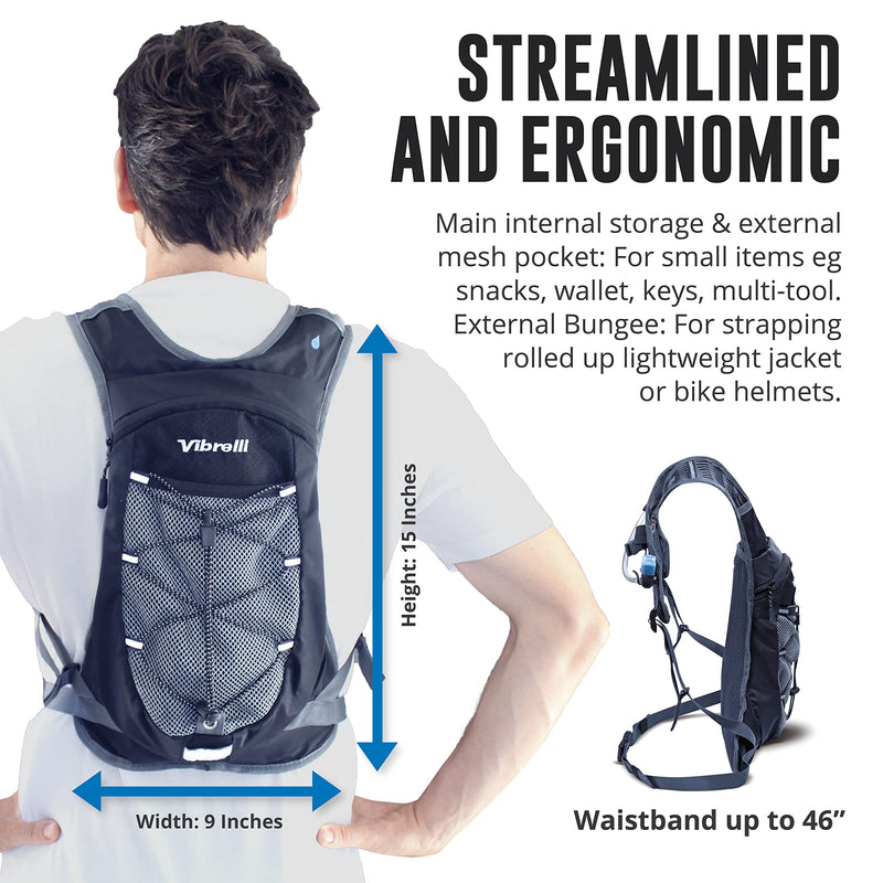 Outdoor Products Tadpole Hydration Pack (3.5L) + Vibrelli Hydration Pack & 2L Hydration Water Bladder - BeesActive Australia