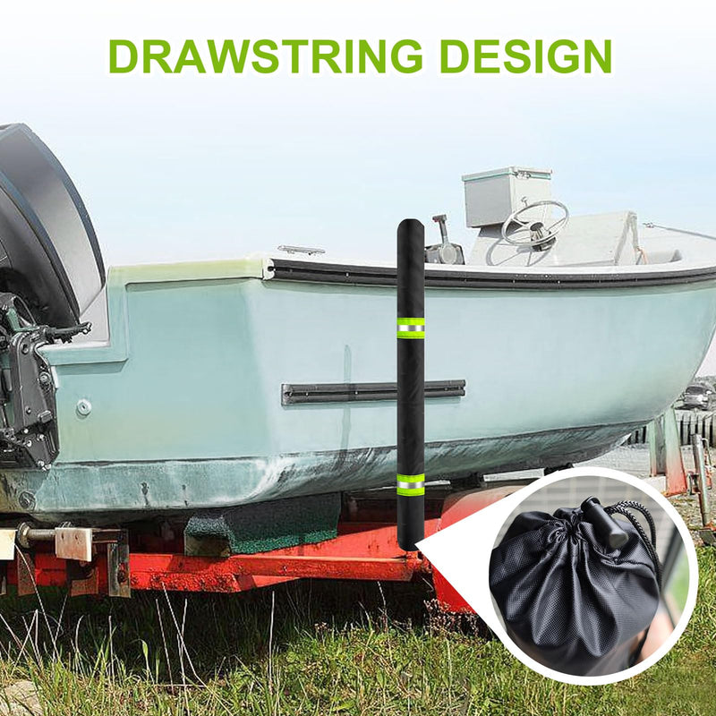 Boat Trailer Guide Pole Pad and Cover & Trailer Guides Poles Pads for Pontoon Boat Lift Jet Ski Boat Fishing Boat Sailboat Trailer Waterproof Heavy Duty UV Fade Proof Canvas & Set of Two 60 Inch - BeesActive Australia