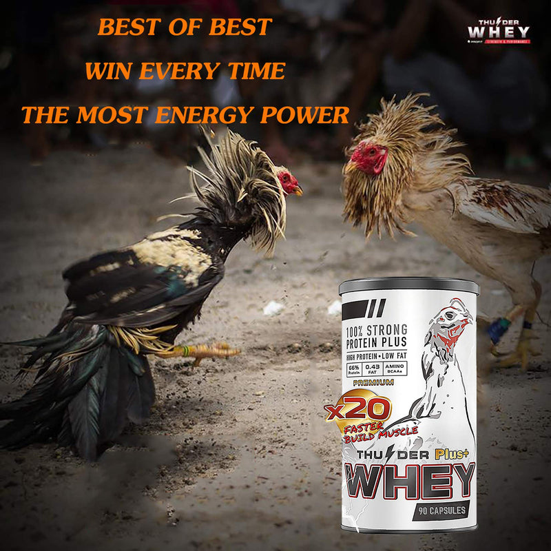 HULX Faster X3 New Formula Vitamins Health Chicken Supplement Capsules Faster X3 New Formula Whey Protein+ & Restore+ 90 Capsules