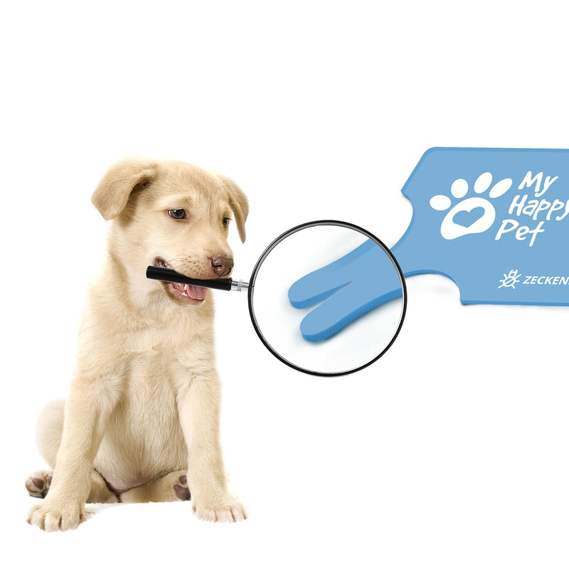 innoGadgets tick map with magnifying glass | Quickly and gently remove ticks from pets or people Easy to store and always with you Fits in your pocket, purse or backpack | Blue Happy Blue - BeesActive Australia