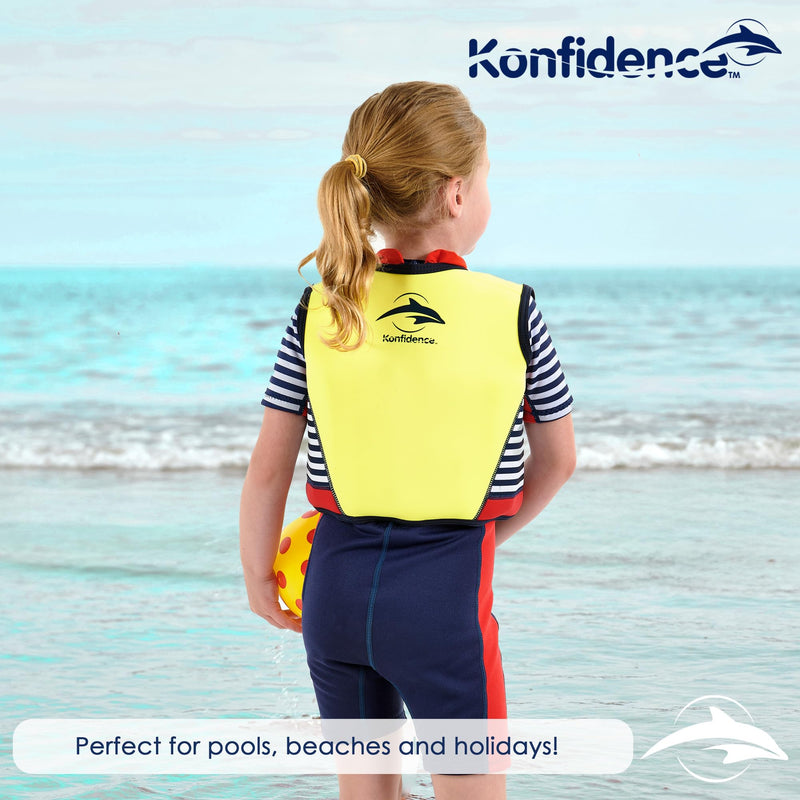 Konfidence The Original Jacket - Children and Youth Swim Jacket L (19-30kgs) Gelato Rose - BeesActive Australia
