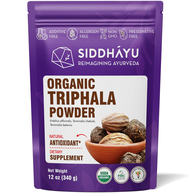 Organic Triphala Powder - 12 oz - BeesActive Australia