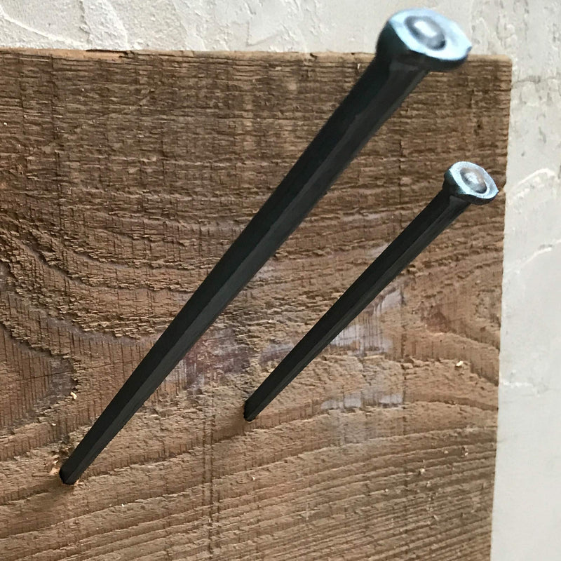 6"- Steel Square Common Rose Head STANDARD-60d - Large Spike Nails (5 Nails) - BeesActive Australia