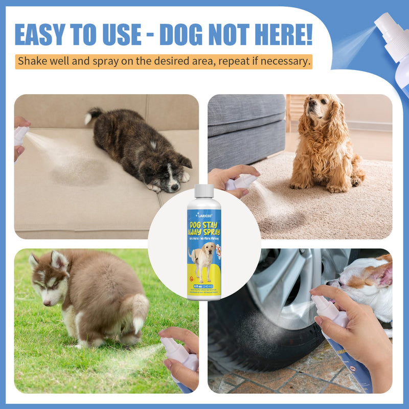 8 Oz Solution to Keep Dogs from Marking Indoors, Behavior Support Spray to Stop Dogs from Marking Their Territory, Gentle and Effective Pet Behavior Aid 8.0 Fl Oz