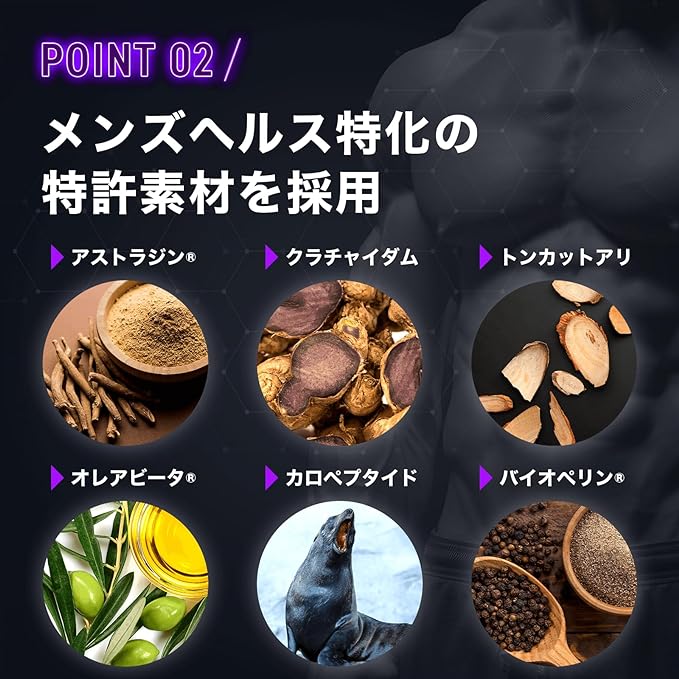 Citrulline Arginine Zinc Contains 6 patented ingredients DENALI-X Sabito Astragin Bioperine Contains all 76 ingredients Made in Japan 30 days supply (1 piece) - BeesActive Australia