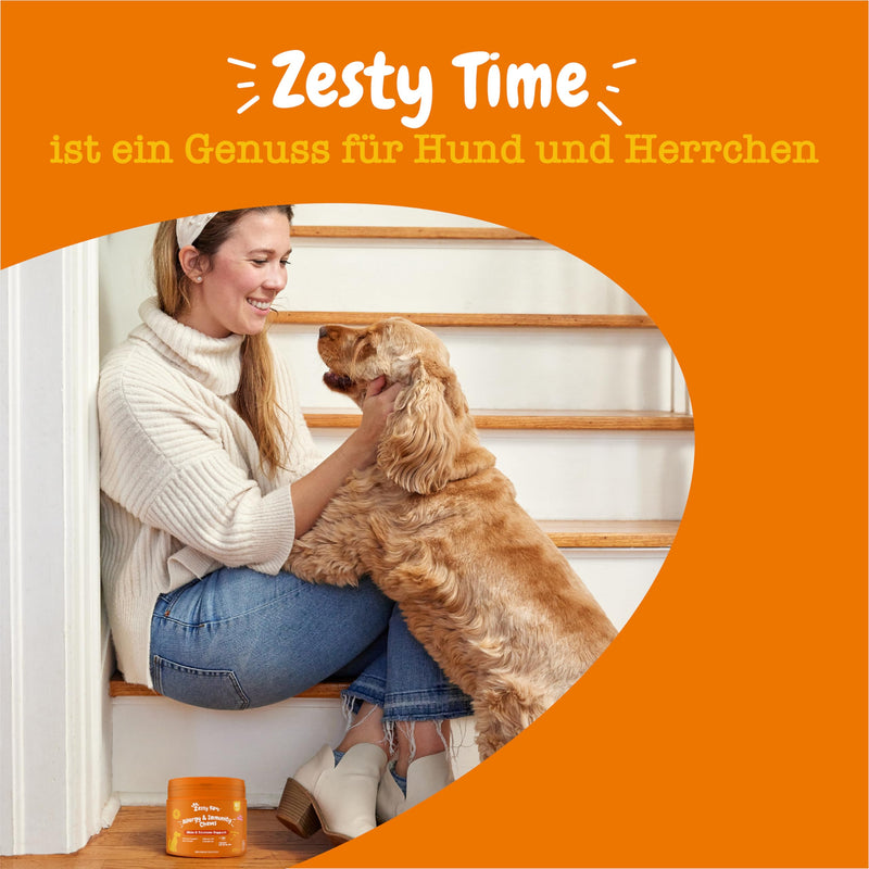 Zesty Paws Allergy & Immunity Chews | Nutritional supplements for dogs | For healthy body function | Rich in Salmon Oil Dogs & Omega 3 Oil for Dogs | 90 PCS - BeesActive Australia