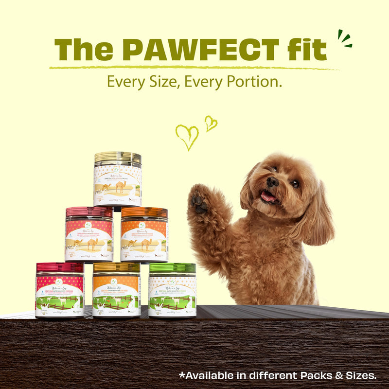 Pawfect Nature's Sip Camel Milk Powder with Papaya, Banana, Broccoli & Flaxseeds for Dogs- Easily Digestible- Pre & Probiotics- Healthy Topper- Low Glycemic- Hydration Support- 30 Scoops(150g/5.29oz) 151