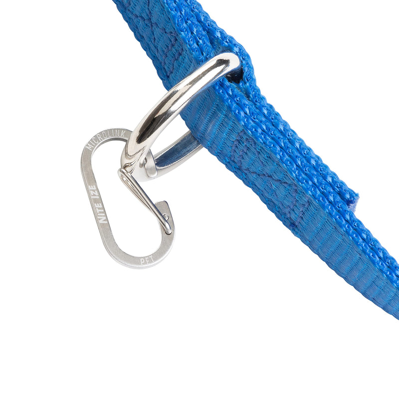 Nite Ize MicroLink Pet Tag Carabiner, Stainless Steel Cat and Dog Tag Clip, 2 Count (Pack of 1) LABEL - BeesActive Australia