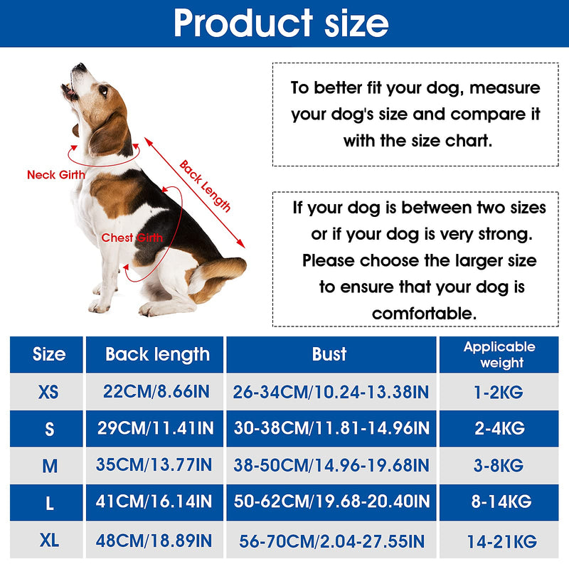 cobee Dog Recovery Suit, Dog Abdominal Wound Protector Puppy Wounds Post Surgery for Male/Female Dogs, Pet Surgical Snuggle Suit Post Surgery for Small Medium Dogs (XL Size) XL Size - BeesActive Australia