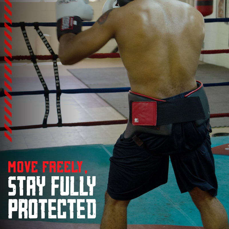 Ringside No Foul Boxing Groin Protector, Jockstrap Design, Groin Protector for Men, Ideal for Boxing, MMA, Muay Thai, Kickboxing, Workout, Training, and Competition Large - BeesActive Australia