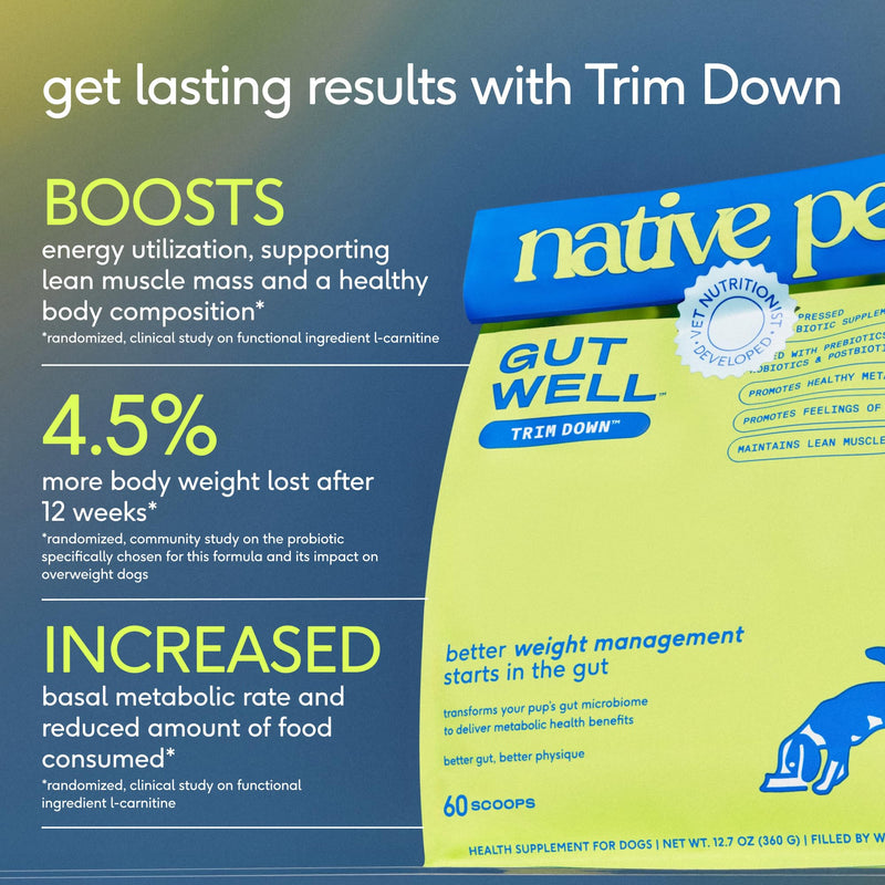 Native Pet Daily Wellness Bundle & Weight Management Dog Food Topper – 11-in-1 Vitamins and Supplements, Omega 3 Fish Oil for Dogs & Weight Loss Supplement for Gut, Skin, Coat, Joint & Immune Support
