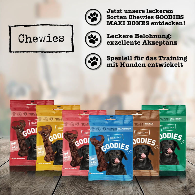 Chewies Dog Treat Training Maxi Lamb Knuckle - 200 g - Dog snacks sugar-free & with a high meat content - ideal as a training treat for your dog 200 g (pack of 1)